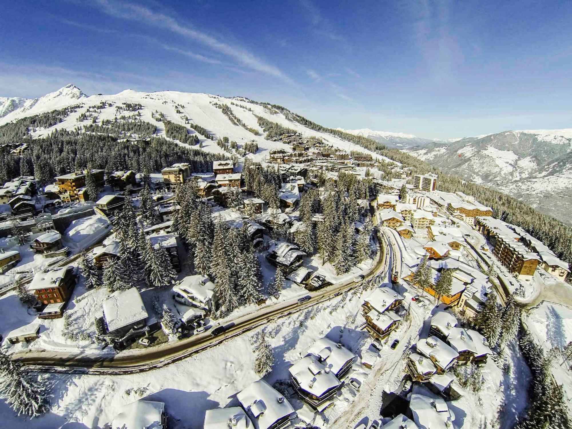 Appartement Renove Avec Acces Direct Aux Pistes, 3 Chambres, Courchevel 1850 - Fr-1-564-75 Exterior photo